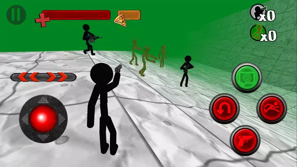 Stickman Zombie 3D ဖန်သားပြင်ဓာတ်ပုံ 4