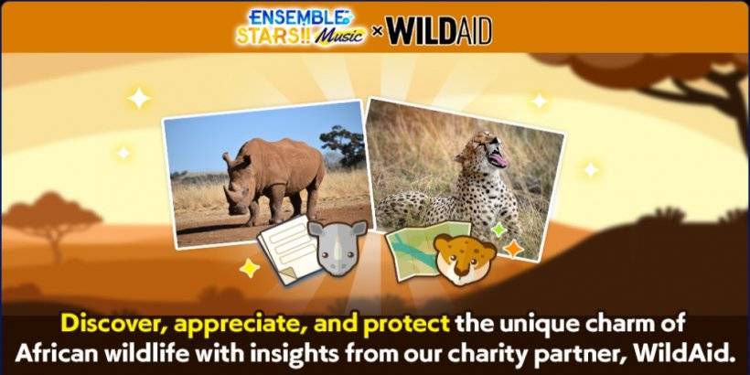 Mga Bituin ng Ensemble !! Mga kasosyo sa musika na may wildaid para sa biodiversity ng Africa