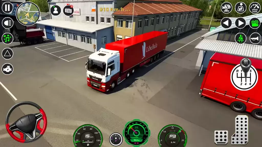 American Cargo City Driving 3D zrzut ekranu 3