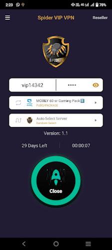 Spider VIP VPN ဖန်သားပြင်ဓာတ်ပုံ 3