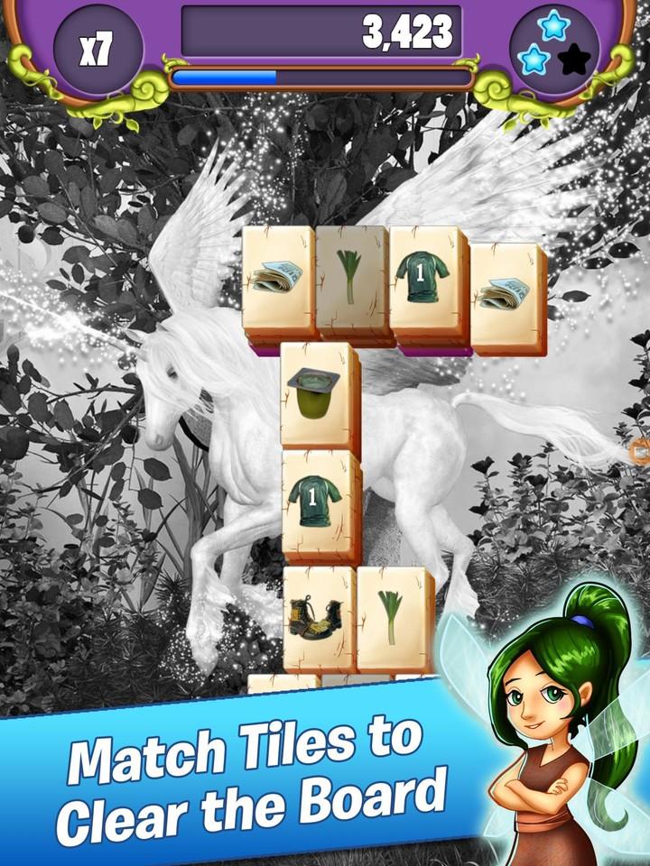 Hidden Mahjong Unicorn Garden zrzut ekranu 1