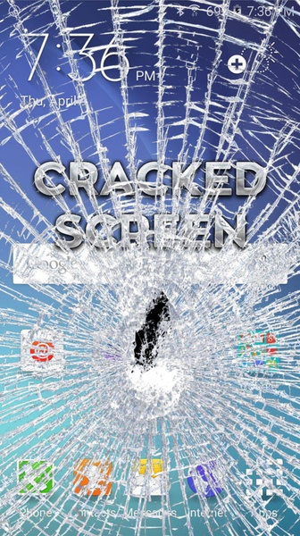 Cracked Screen Prank Screenshot 1