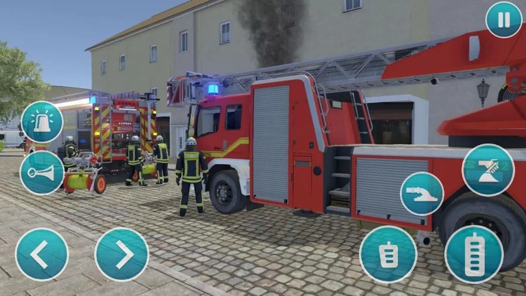 Emergency Police Fire Truck 3d screenshot 2