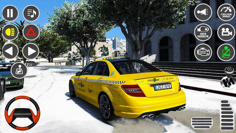 US Prado Car Taxi Simulator 3D zrzut ekranu 2