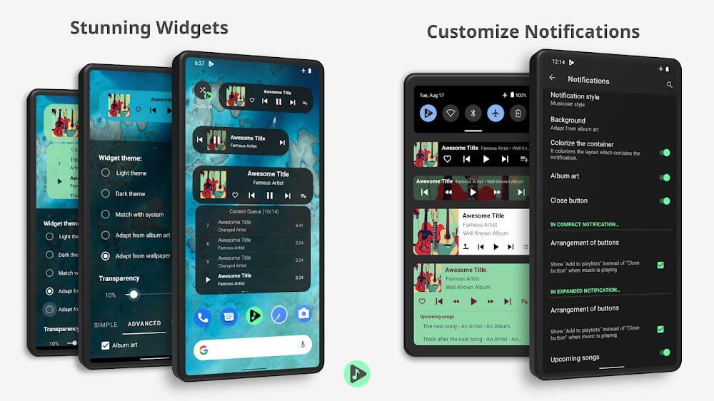 Musicolet Music Player Mod স্ক্রিনশট 3