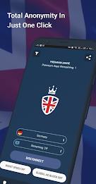 VPN UK: Fast VPN with Adblock ဖန်သားပြင်ဓာတ်ပုံ 1