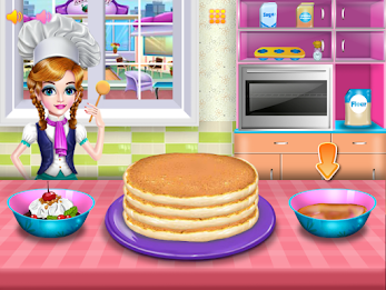 Girls cooking special cake captura de pantalla 