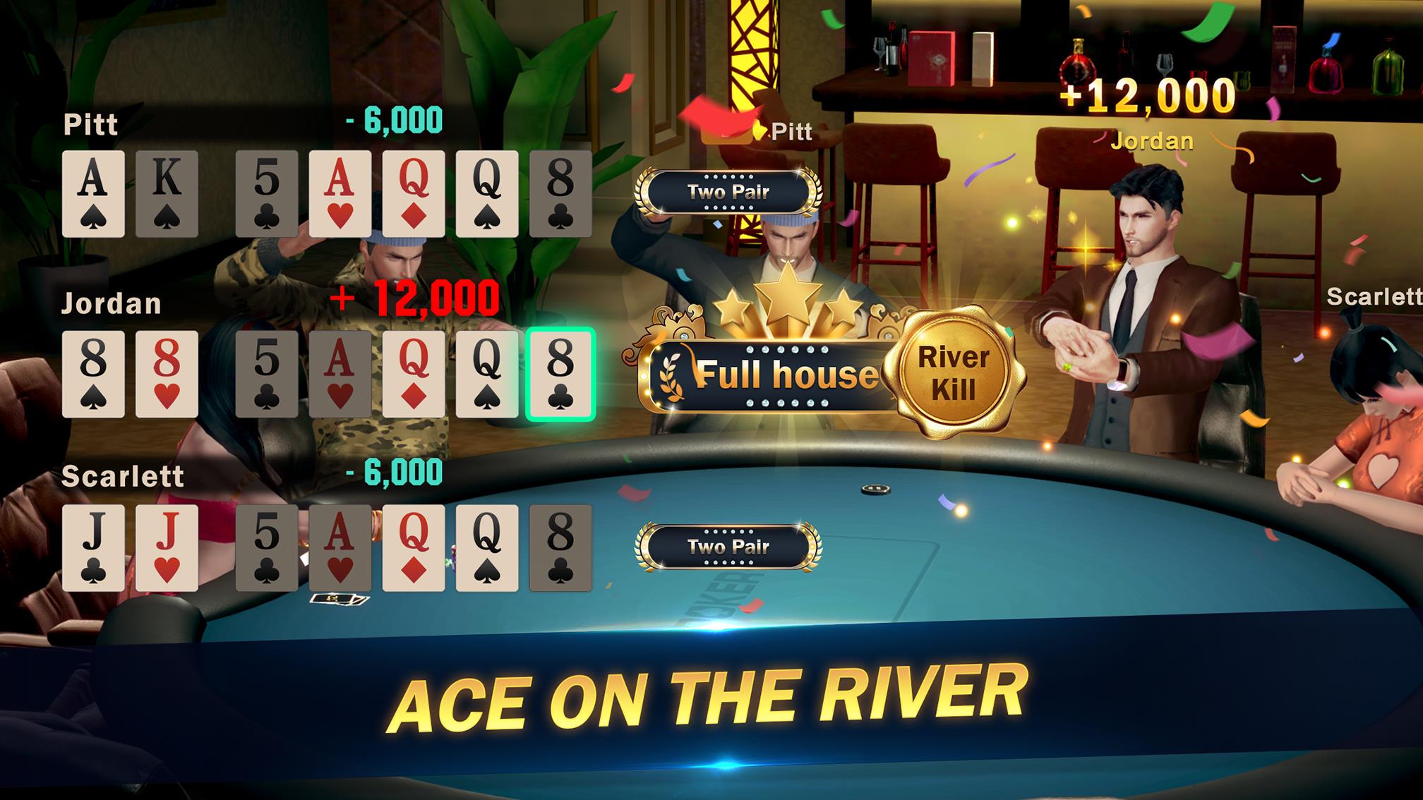 Hi Poker 3D:Texas Holdem ekran görüntüsü 1