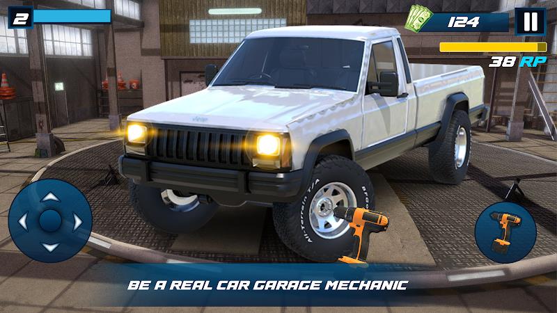 Tire Shop Car Mechanic Game 3d screenshot 4