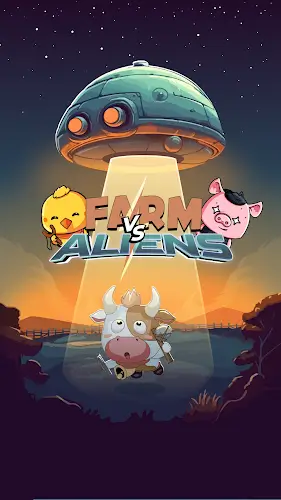 Farm Vs Aliens - Merge TD screenshot 1