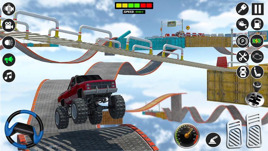 Mega Ramp Car Stunt Games 3d captura de pantalla 