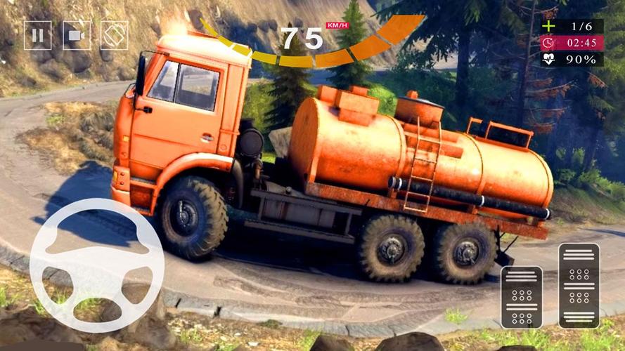 Oil Tanker Truck Games - Truck экрана 1