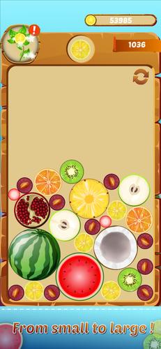 Screenshot Fruit Merge - Addictive game. 1