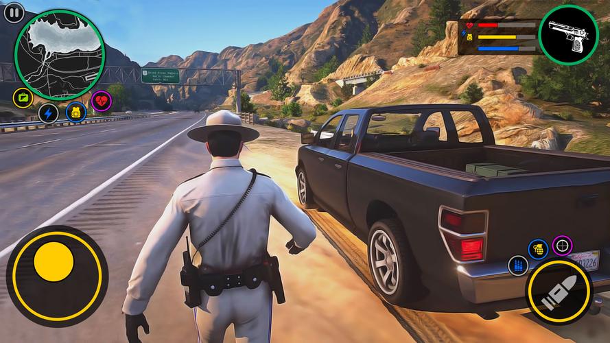 Police Van Driving: Cop Games captura de pantalla 