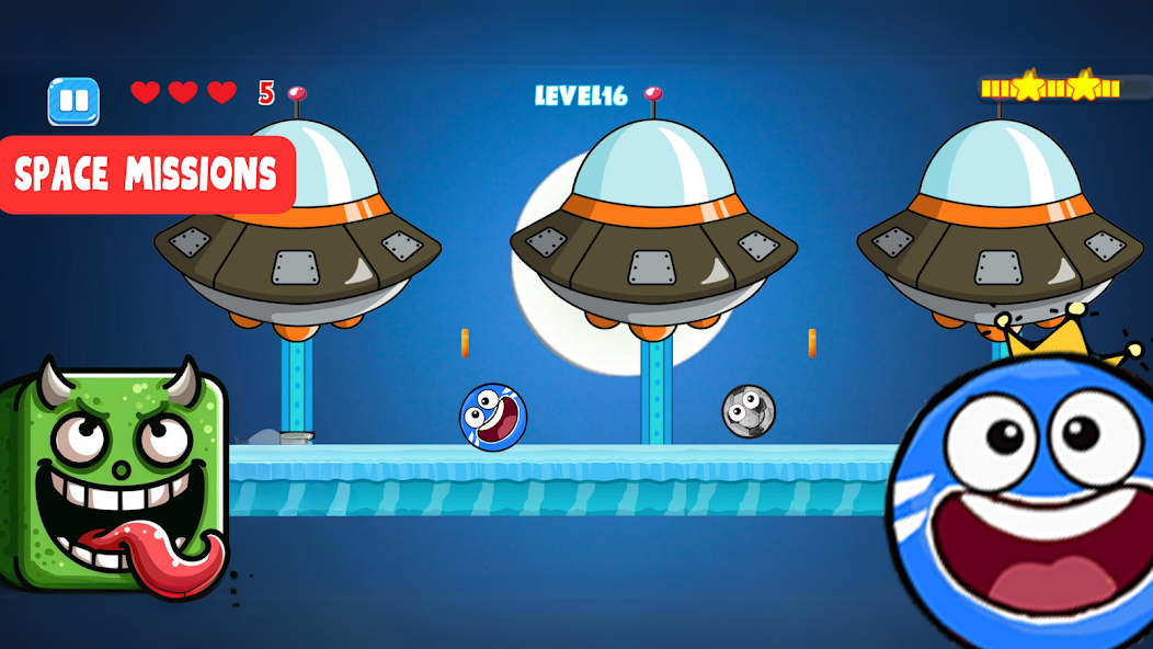 Screenshot Ball V - Red Bounce Ball 5 Mod 2