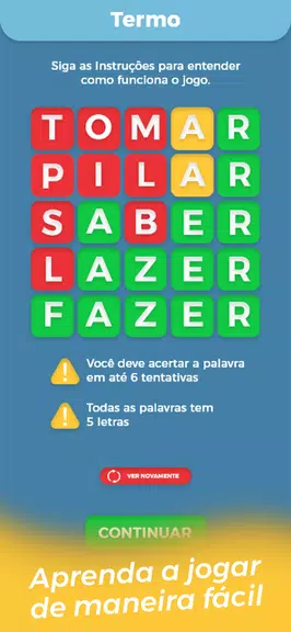 Termo Jogo de Palavras экрана 3