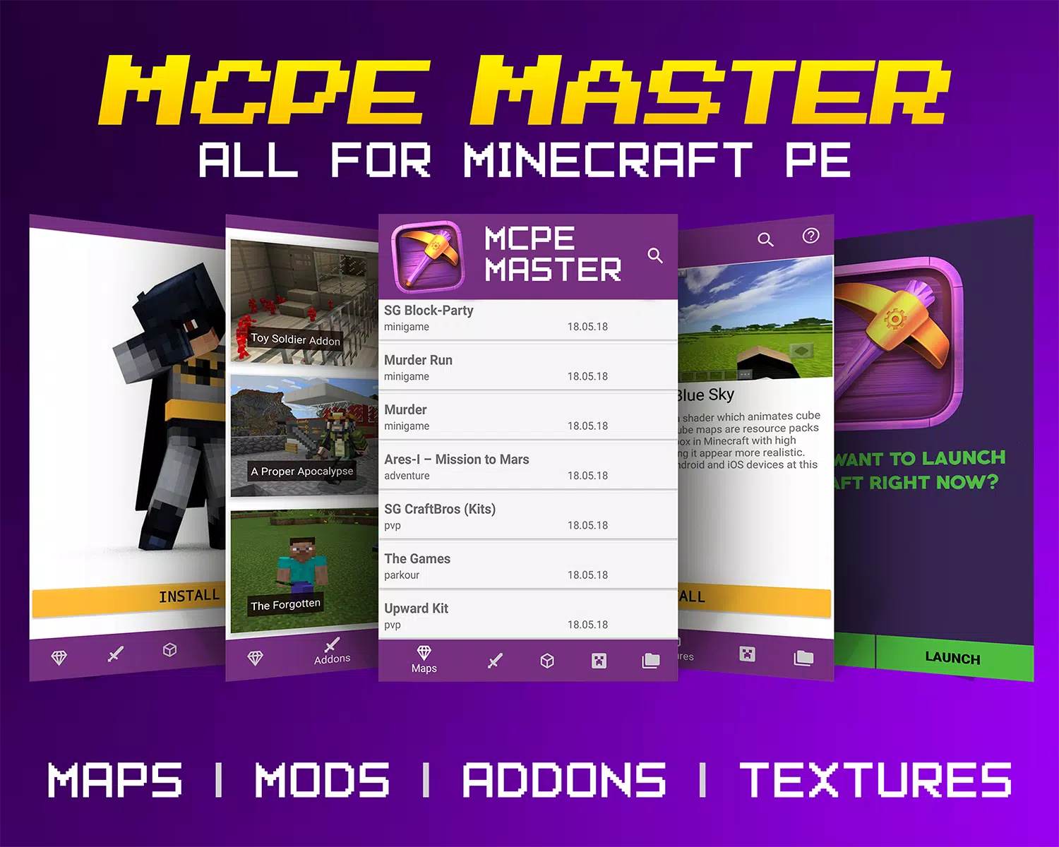 Master For Minecraft - Mods экрана 1