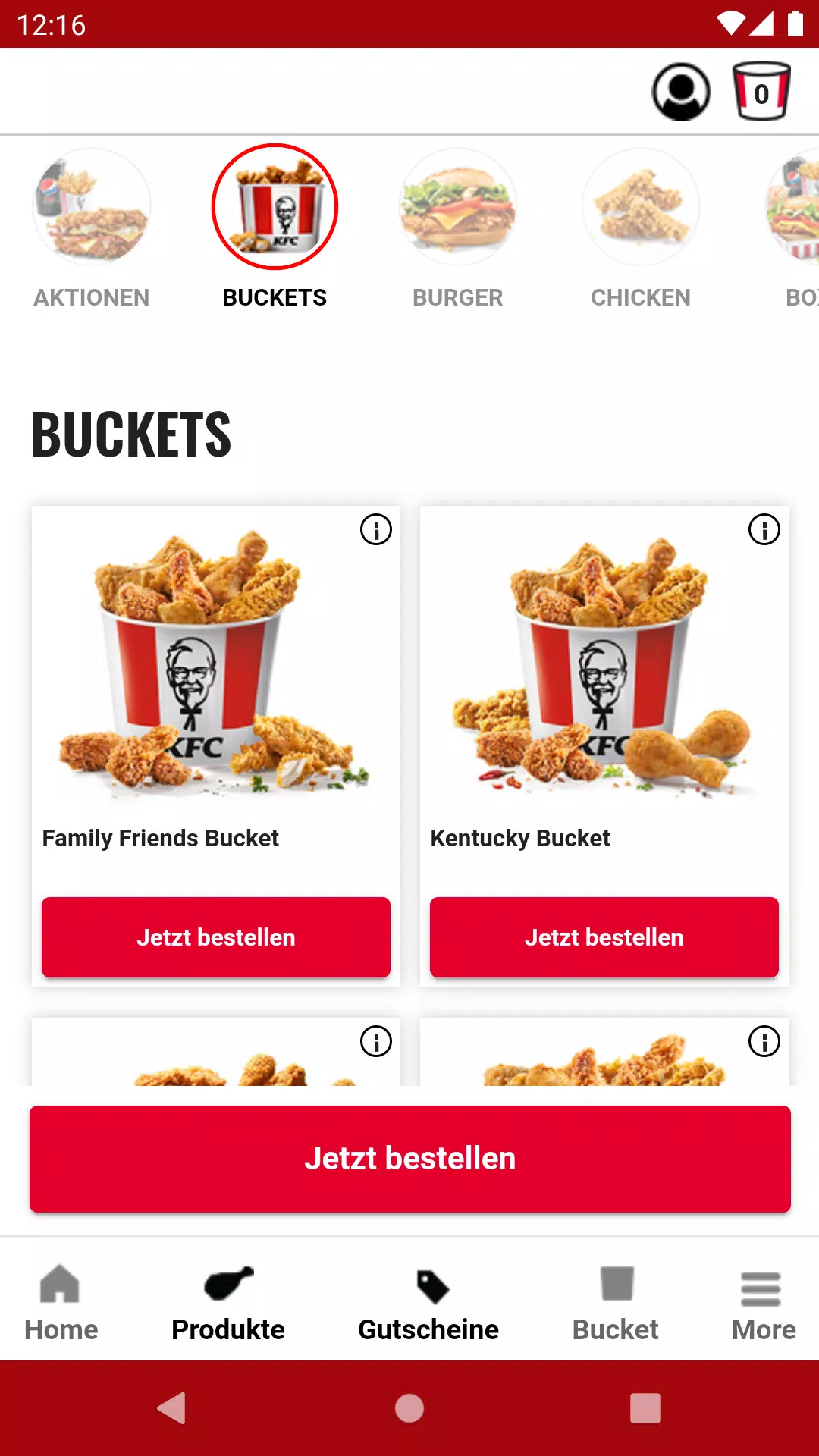 KFC screenshot 2