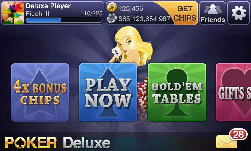 Texas HoldEm Poker Deluxe screenshot 1