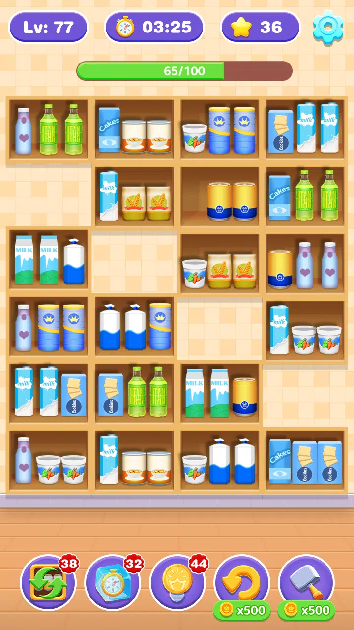 Goods Sort Triple Match 3D ဖန်သားပြင်ဓာတ်ပုံ 4