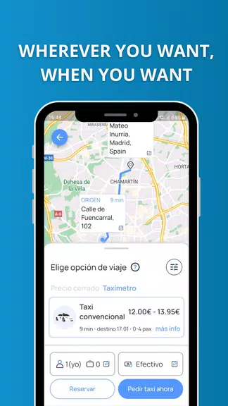 PideTaxi - Taxi in Spain Screenshot 3