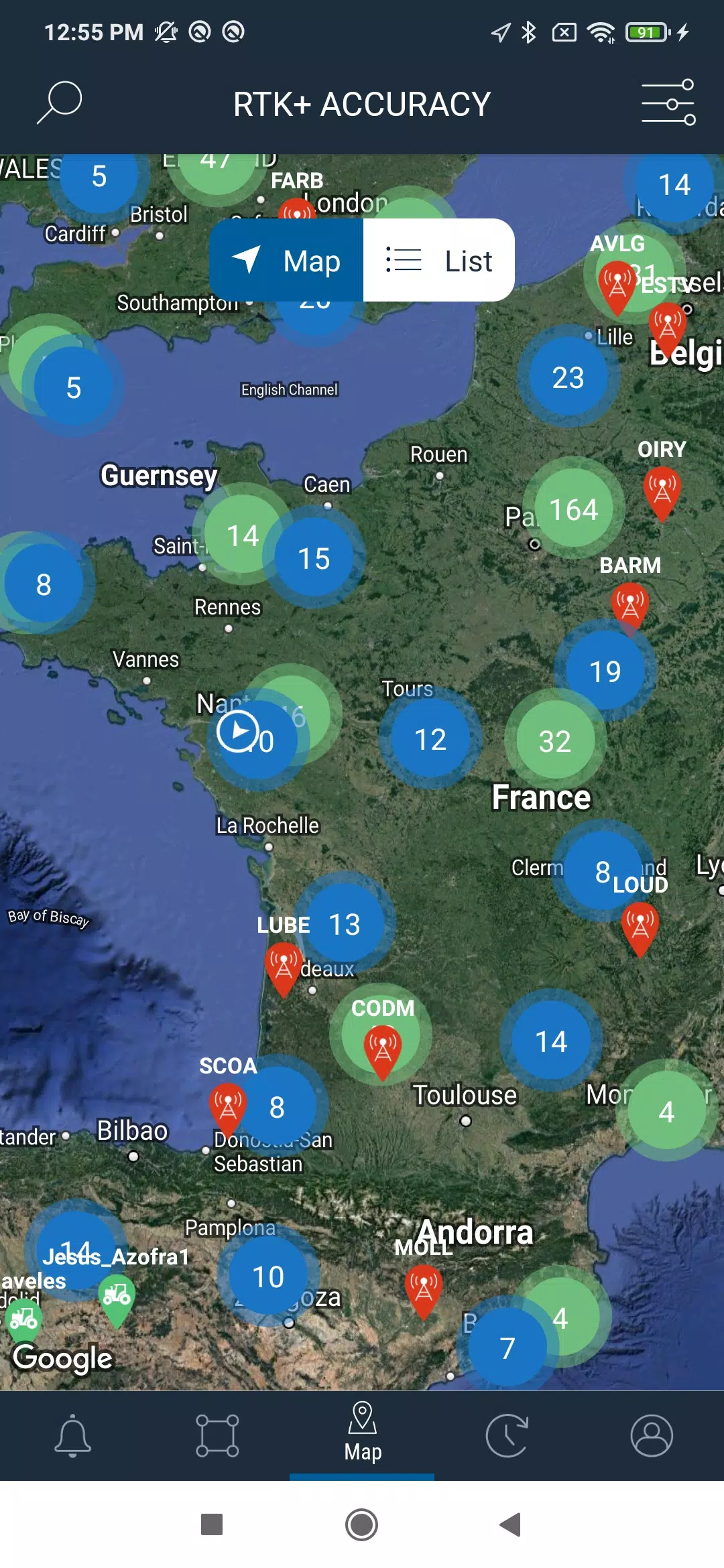 Screenshot Raven RTK+ ACCURACY 2