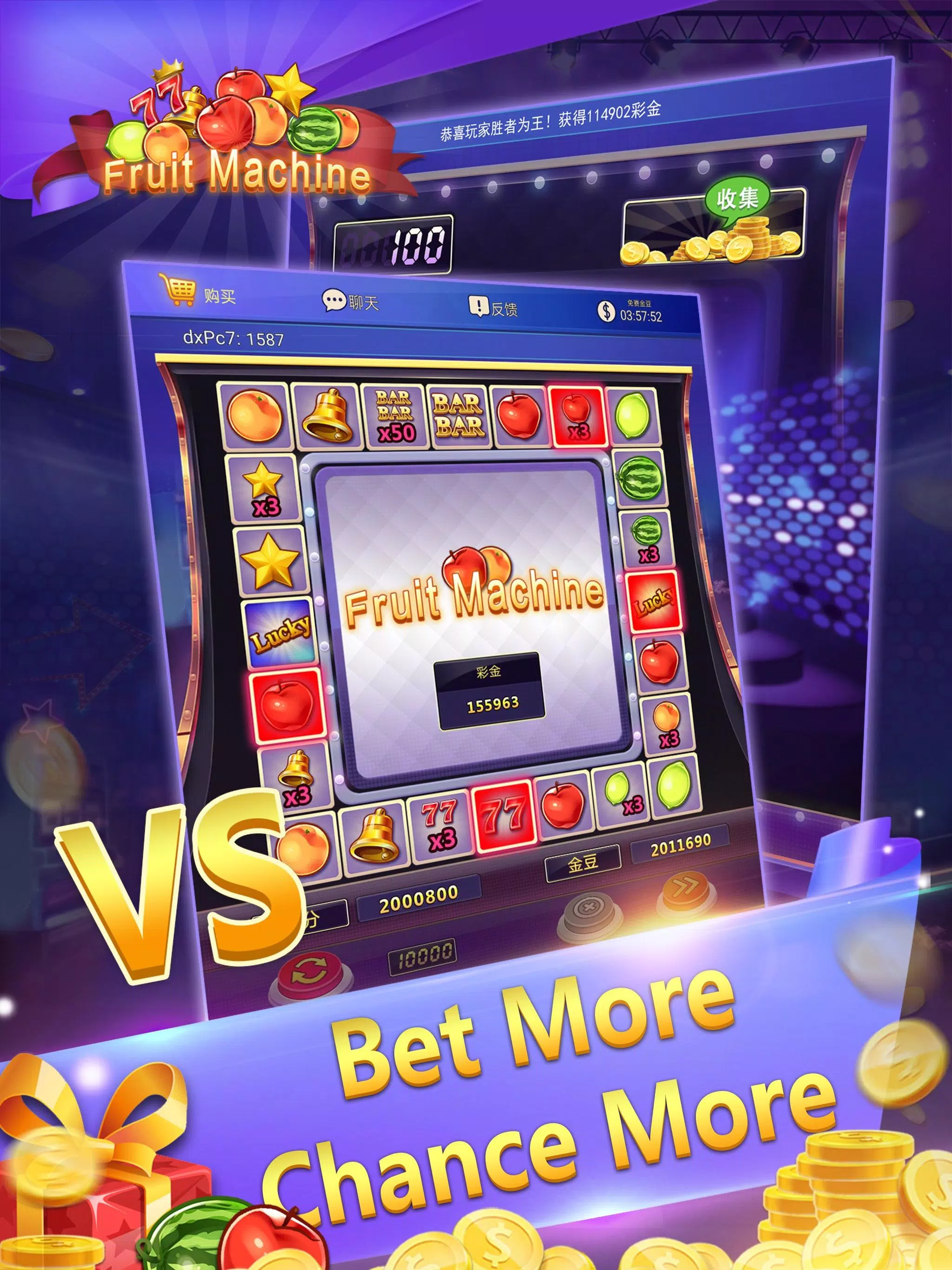 Fruit Machine - Mario Slots স্ক্রিনশট 1