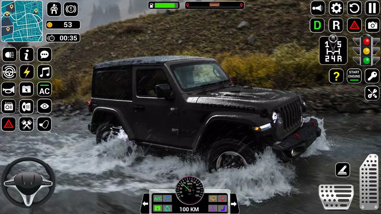 SUV 4x4 Jeep Driving Games 3D ekran görüntüsü 2