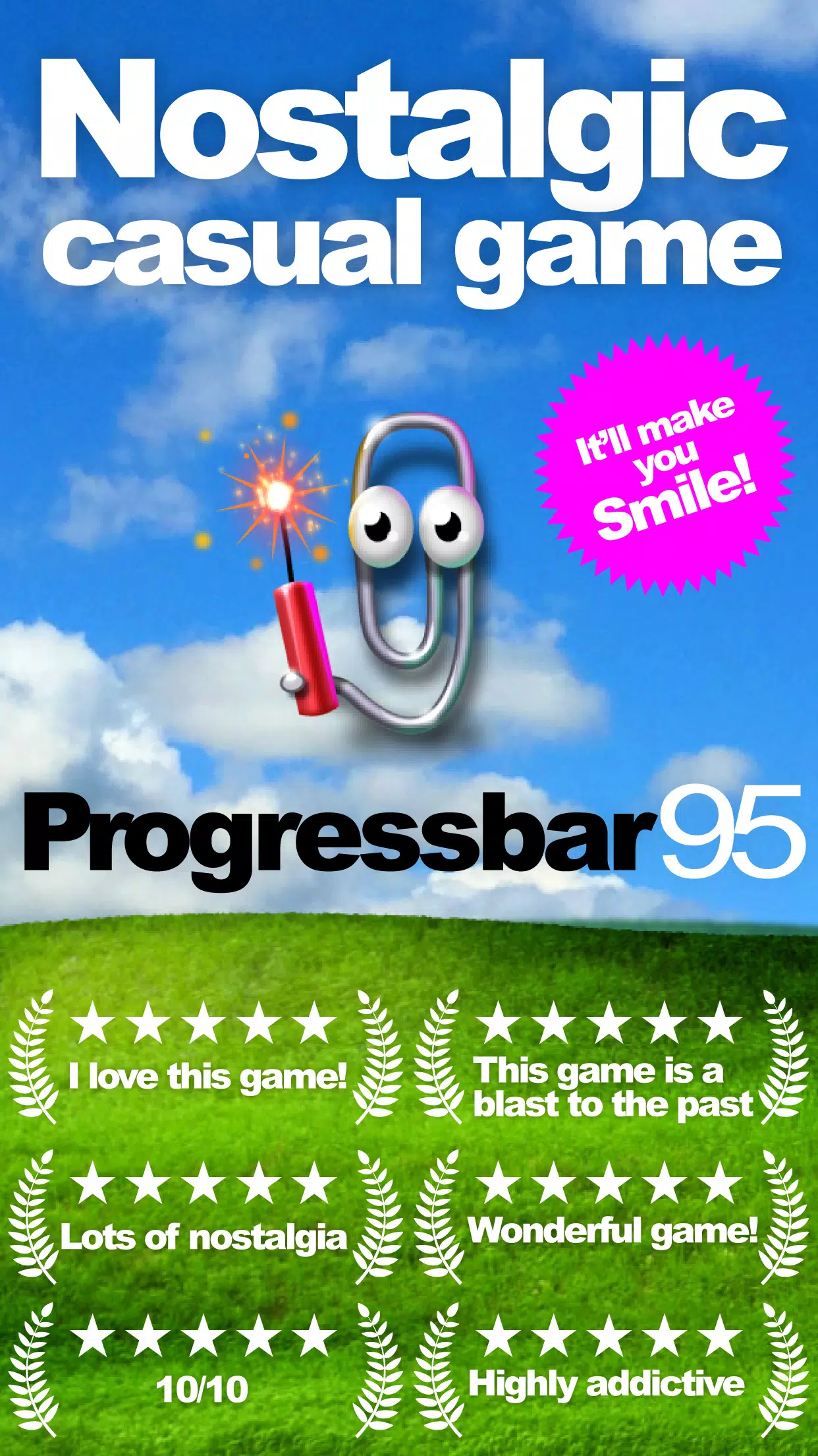 Progressbar95 - nostálgico captura de pantalla 