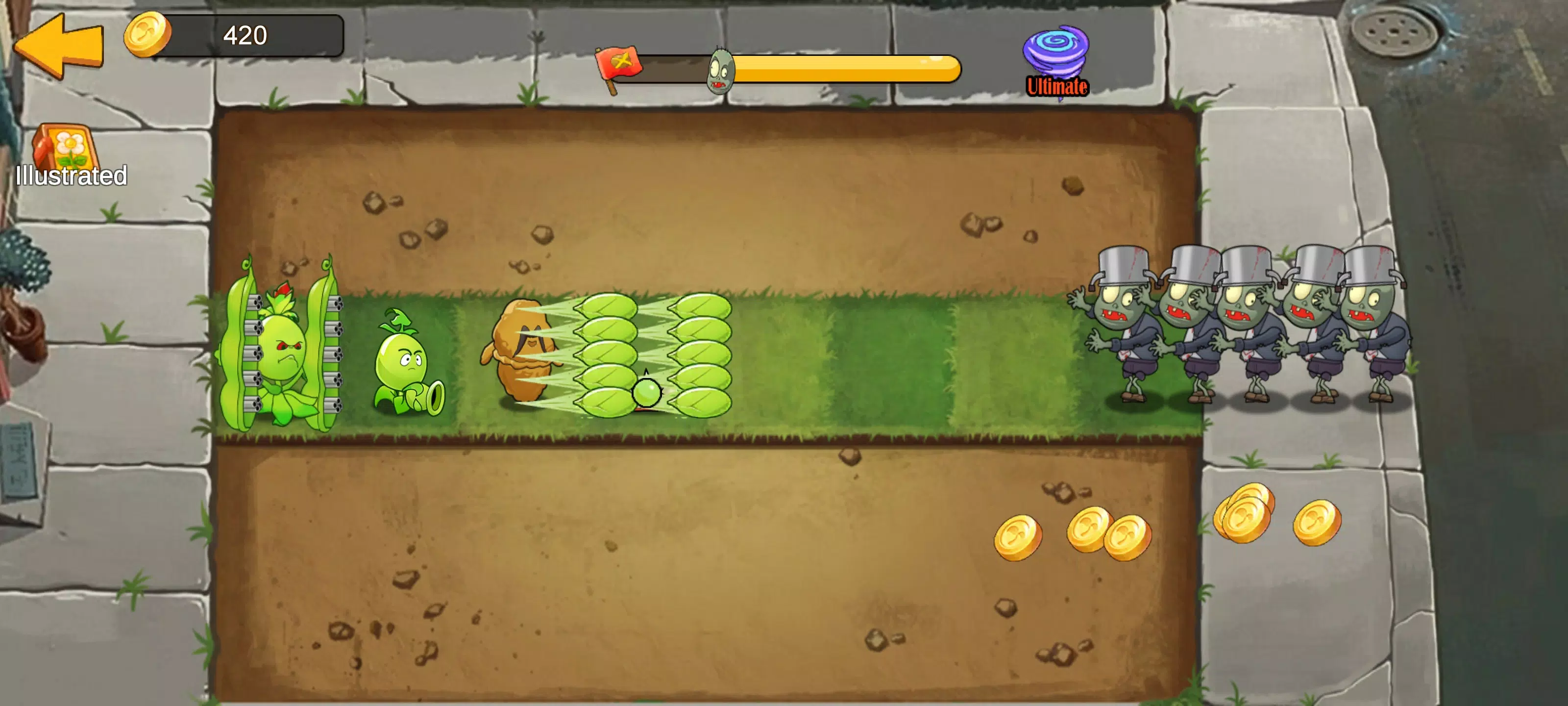 Merge Plants – Defense Zombies экрана 3