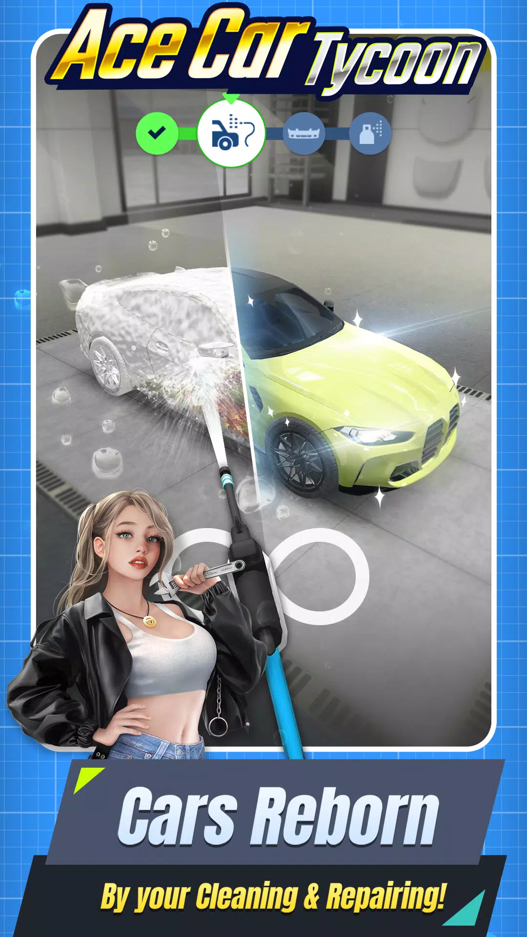 Ace Car Tycoon экрана 2