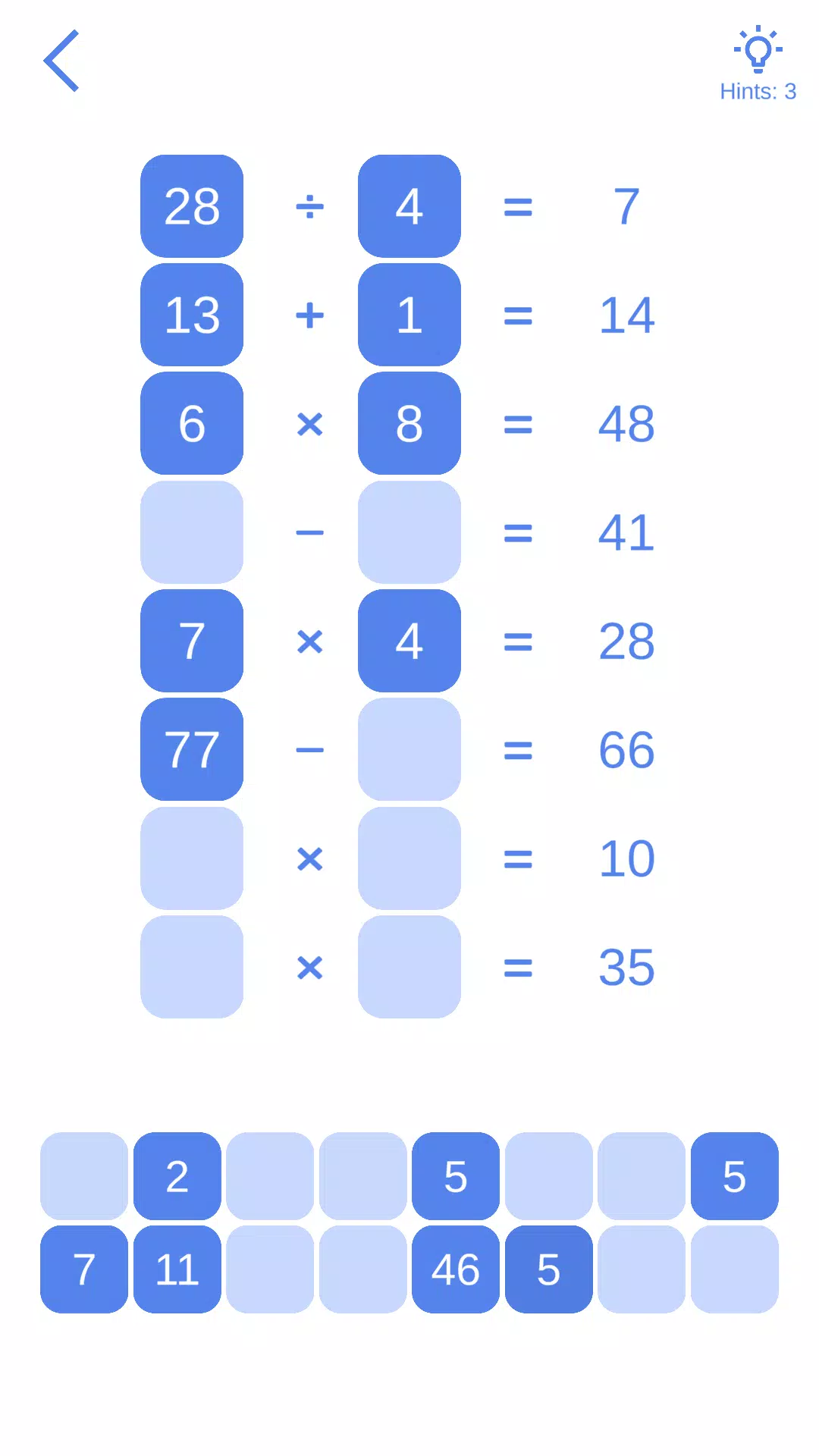 Math Games - Brain Puzzles स्क्रीनशॉट 3