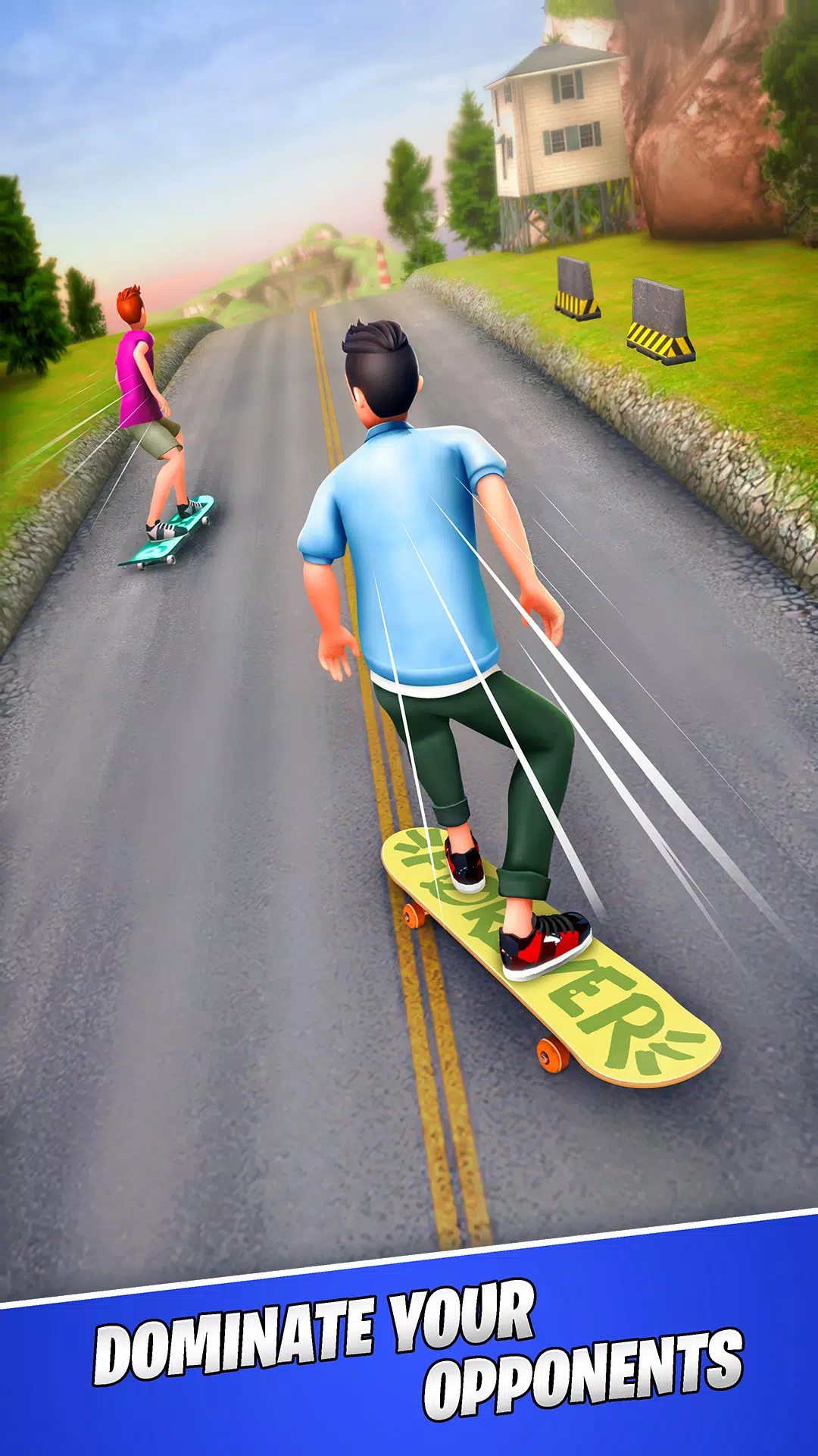 Skate Rush: Champions Race Screenshot 1