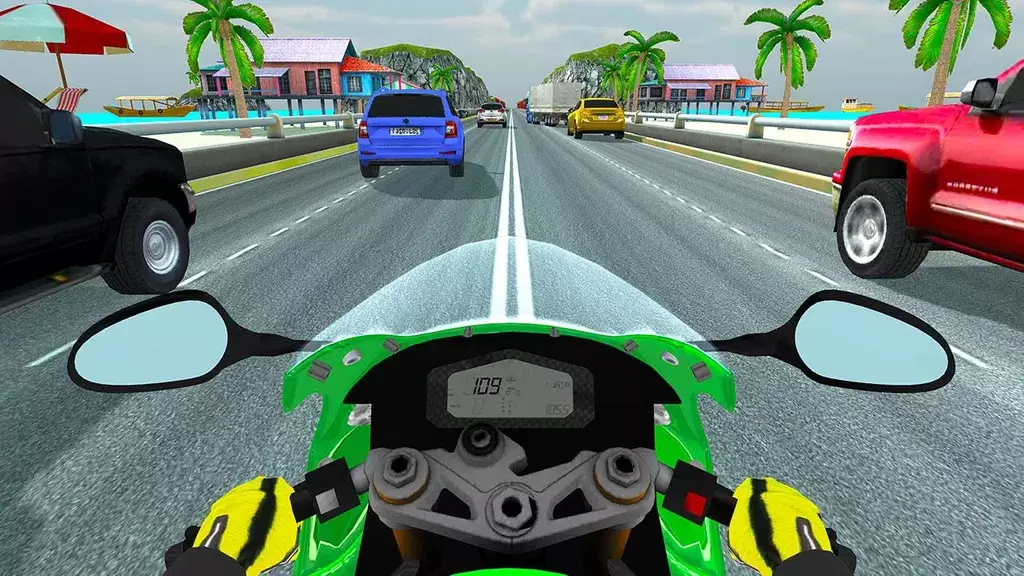 Highway Traffic Rider - 3D Bik screenshot 3