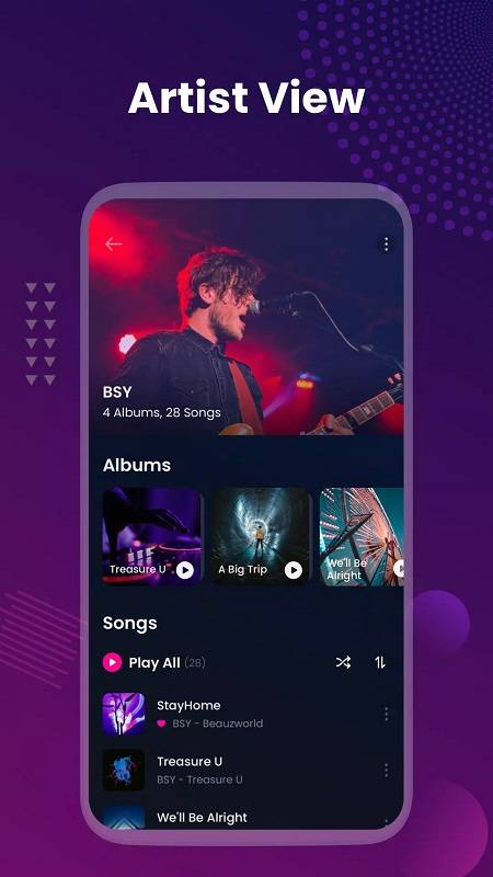 Offline Music Player: My Music ဖန်သားပြင်ဓာတ်ပုံ 3