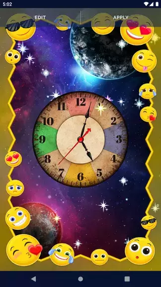 Galaxy Universe Live Wallpaper captura de pantalla 