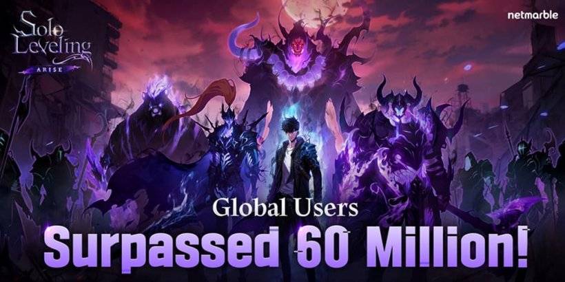 Solo leveling: Ipinagdiriwang ng Arise ang 60 milyong pandaigdigang mga gumagamit na may mga bagong kaganapan sa milestone
