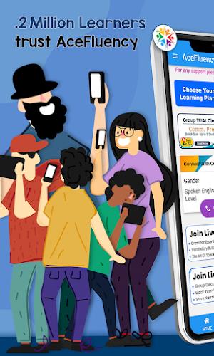 AceFluency: Spoken English App স্ক্রিনশট 1