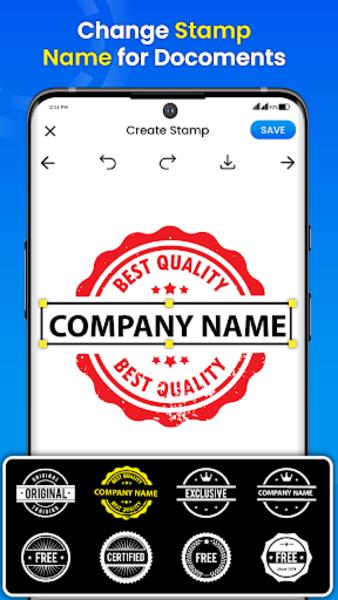 Stamp Maker – Image Watermark স্ক্রিনশট 1