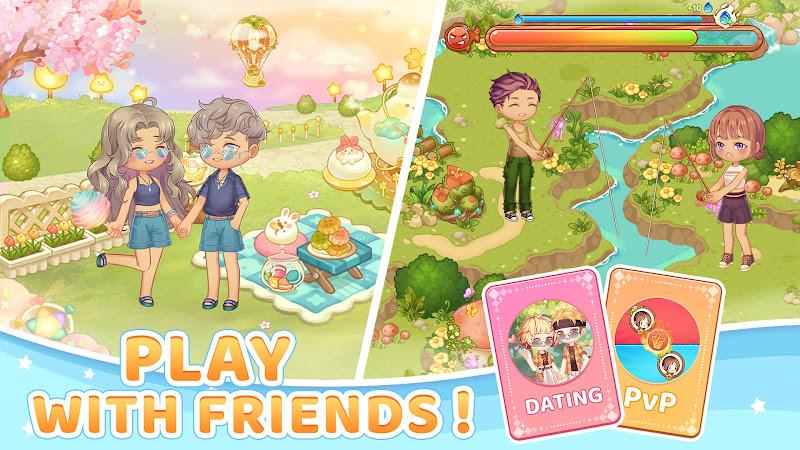 Kawaii Fishing Together ảnh chụp màn hình 2