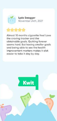 Kwit - Quit smoking for good! zrzut ekranu 1