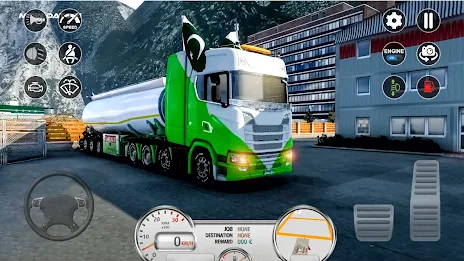 Euro Cargo Truck Simulator Pro экрана 3