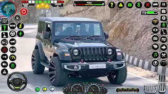 Offroad Jeep Driving:Jeep Game ekran görüntüsü 2