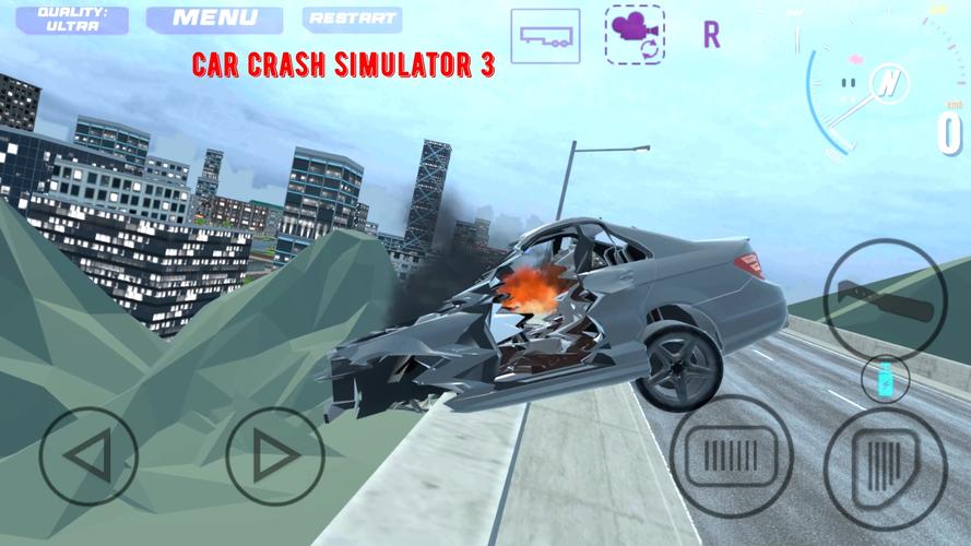 Car Crash Simulator 3 ဖန်သားပြင်ဓာတ်ပုံ 4