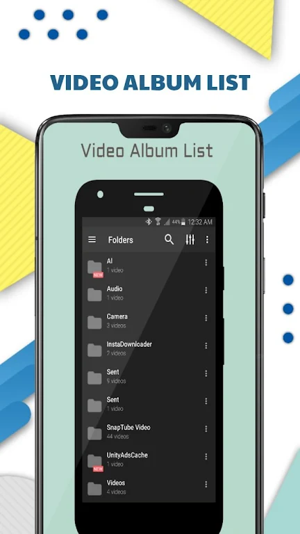 SNXX VIDEO PLAYER 2020 : All Format Video Player ဖန်သားပြင်ဓာတ်ပုံ 1