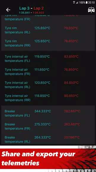 Sim Racing Telemetry Screenshot 4