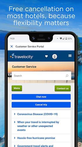 Screenshot Travelocity Hotels & Flights 2