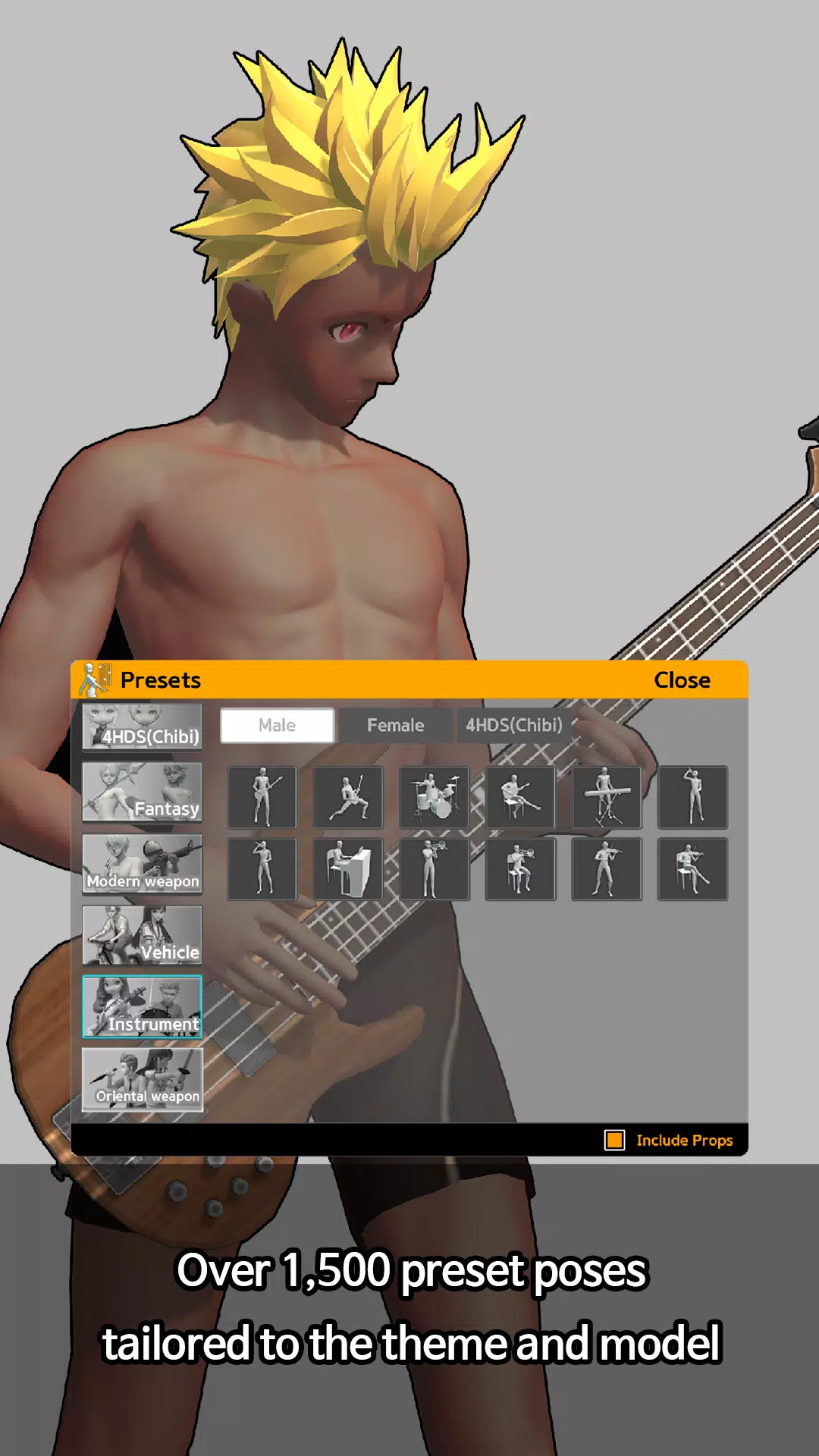 Easy Pose - 3D pose making app应用截图第4张