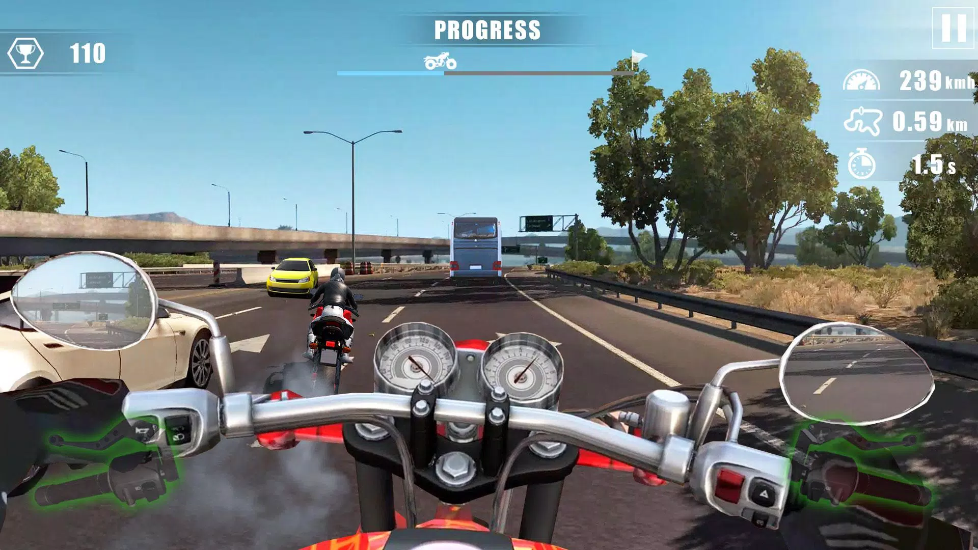 Moto Bike Race : Driving Car应用截图第3张