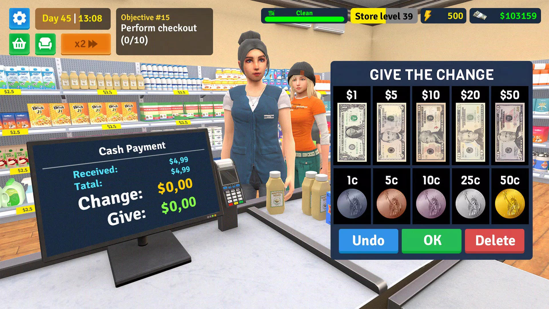 Supermarket Simulator Store экрана 3